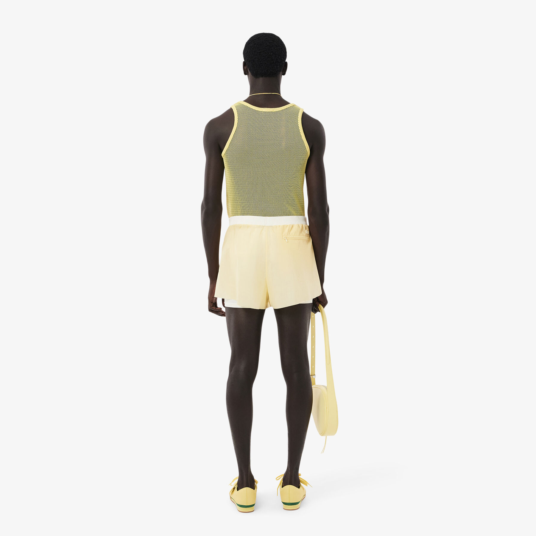 SHORT lacoste runway sheer technical shorts