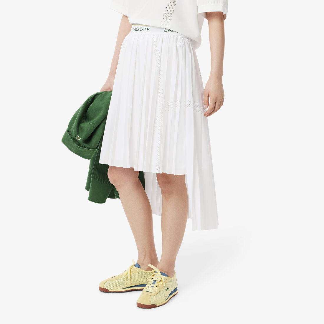 Asymmetric Pleated Midi Skirt Asymmetric Pleated Midi Skirt - JF0641-00-001