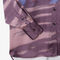 lacoste oversized landscape print satin shirt