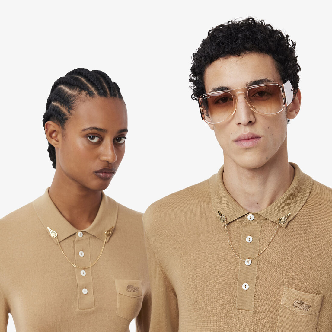 FW24 Runway Polo Sweater FW24 Runway Polo Sweater - AH2161-00-Z1S