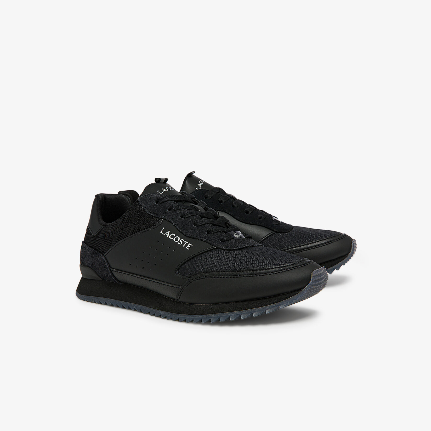 Men's Lacoste Partner Luxe Textile Sneakers men s lacoste partner luxe textile sneakers