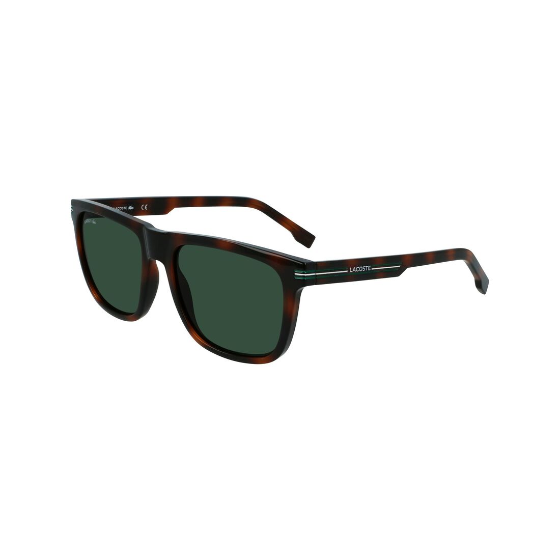 Men’s Lacoste Plastic Lines Rectangular Sunglasses Men’s Lacoste Plastic Lines Rectangular Sunglasses