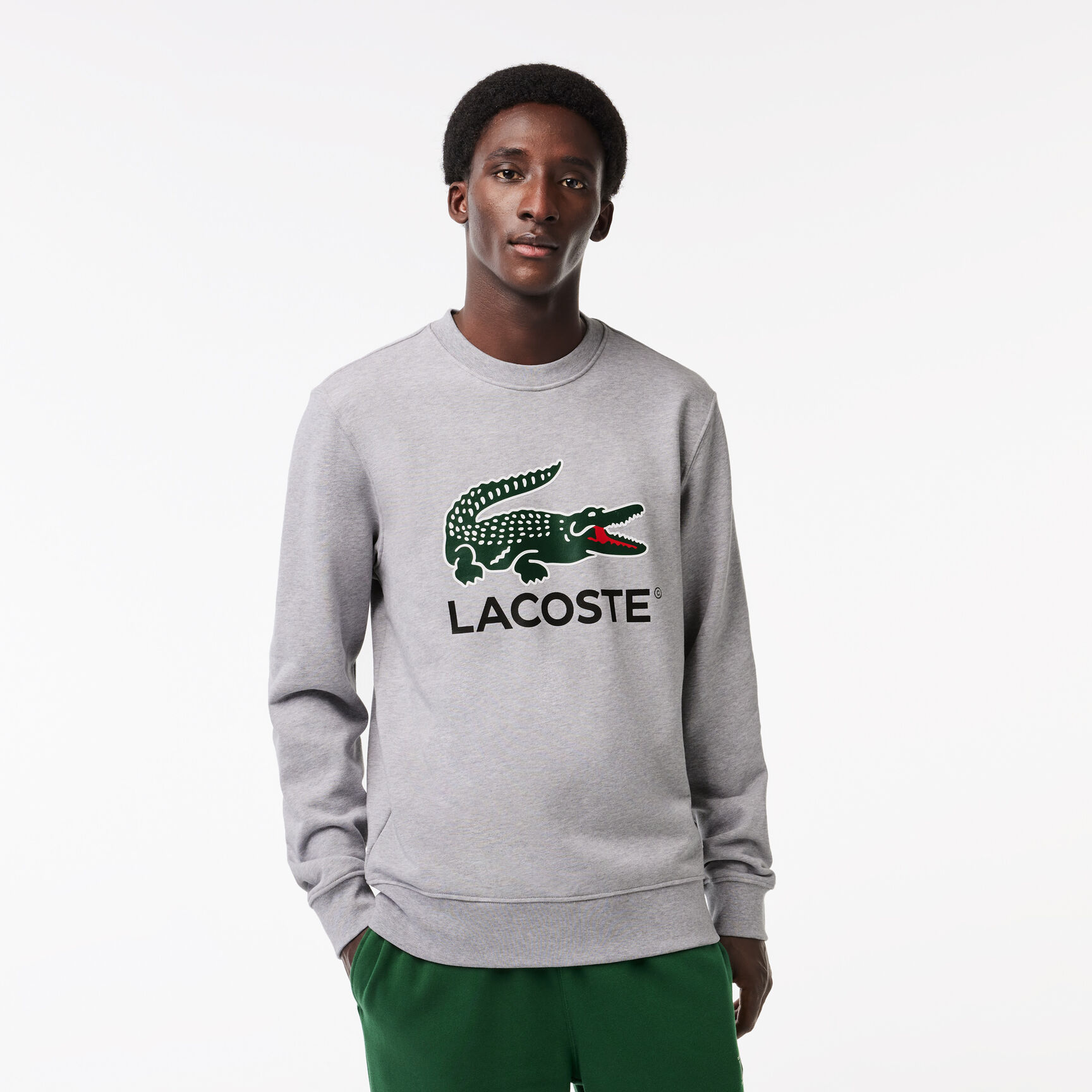 Classic Fit Cotton Fleece Sweatshirt Classic Fit Cotton Fleece Sweatshirt - SH1281-00-CCA