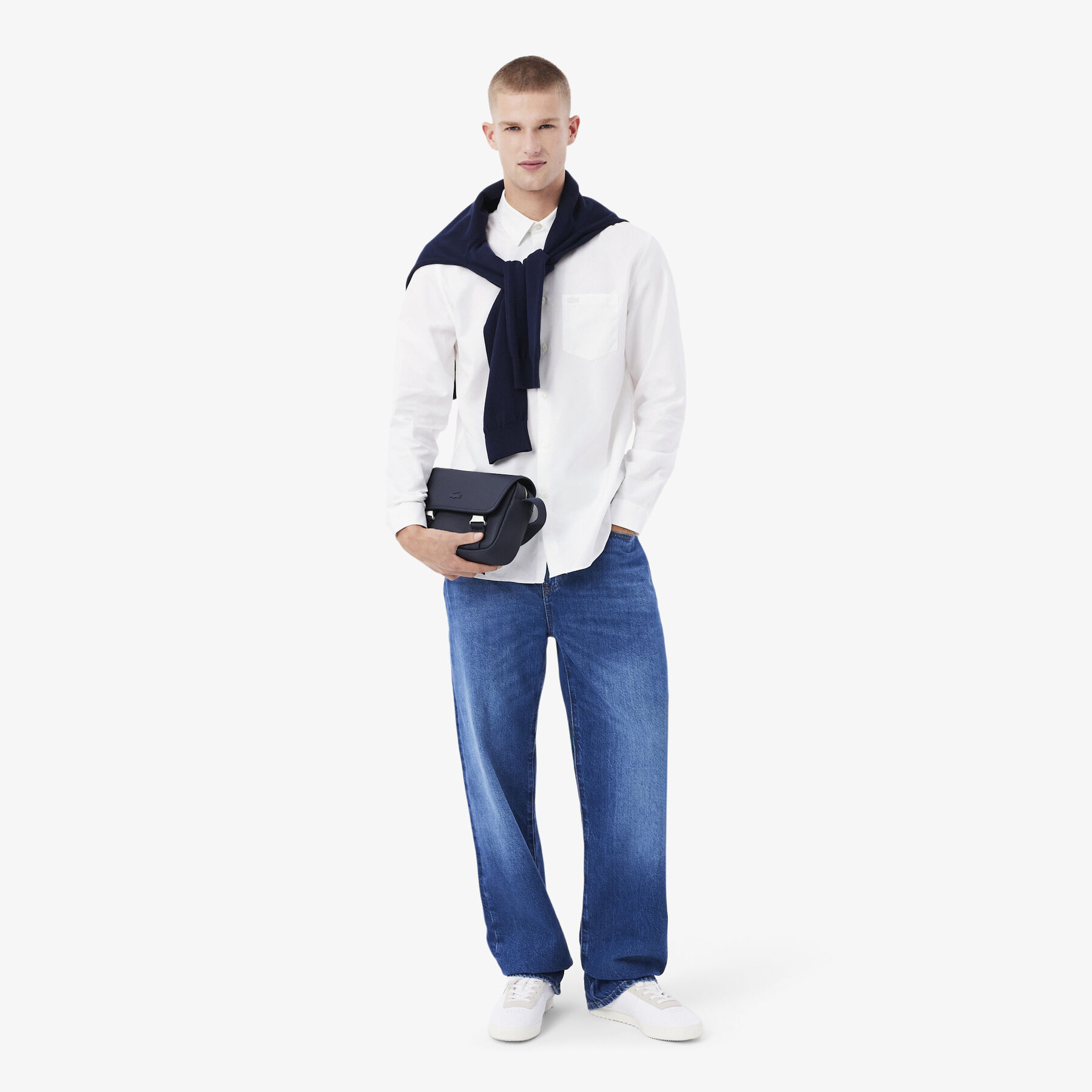 Regular Fit Cotton Poplin Shirt - CH8522-00-001