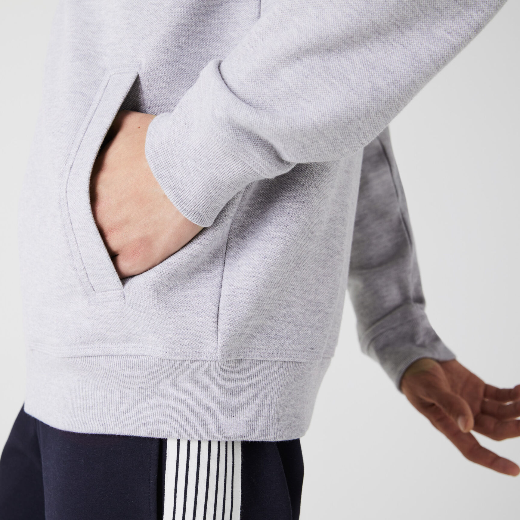 جاكيت صوف بيكيه بياقة قائمة وسحّاب للرجال جاكيت صوف بيكيه بياقة قائمة وسحّاب للرجال