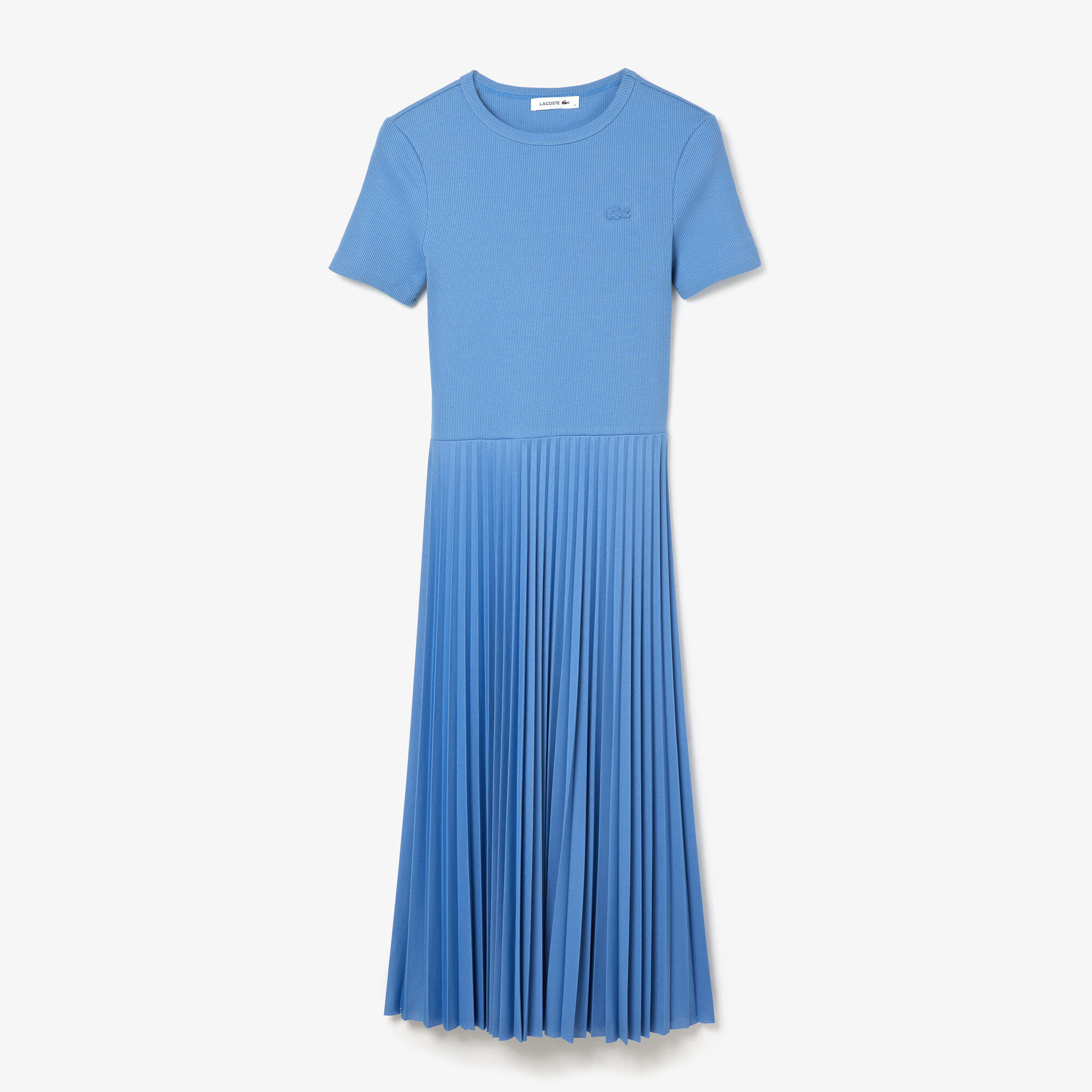 Women’s Mid-Length Textured Pleated Dress