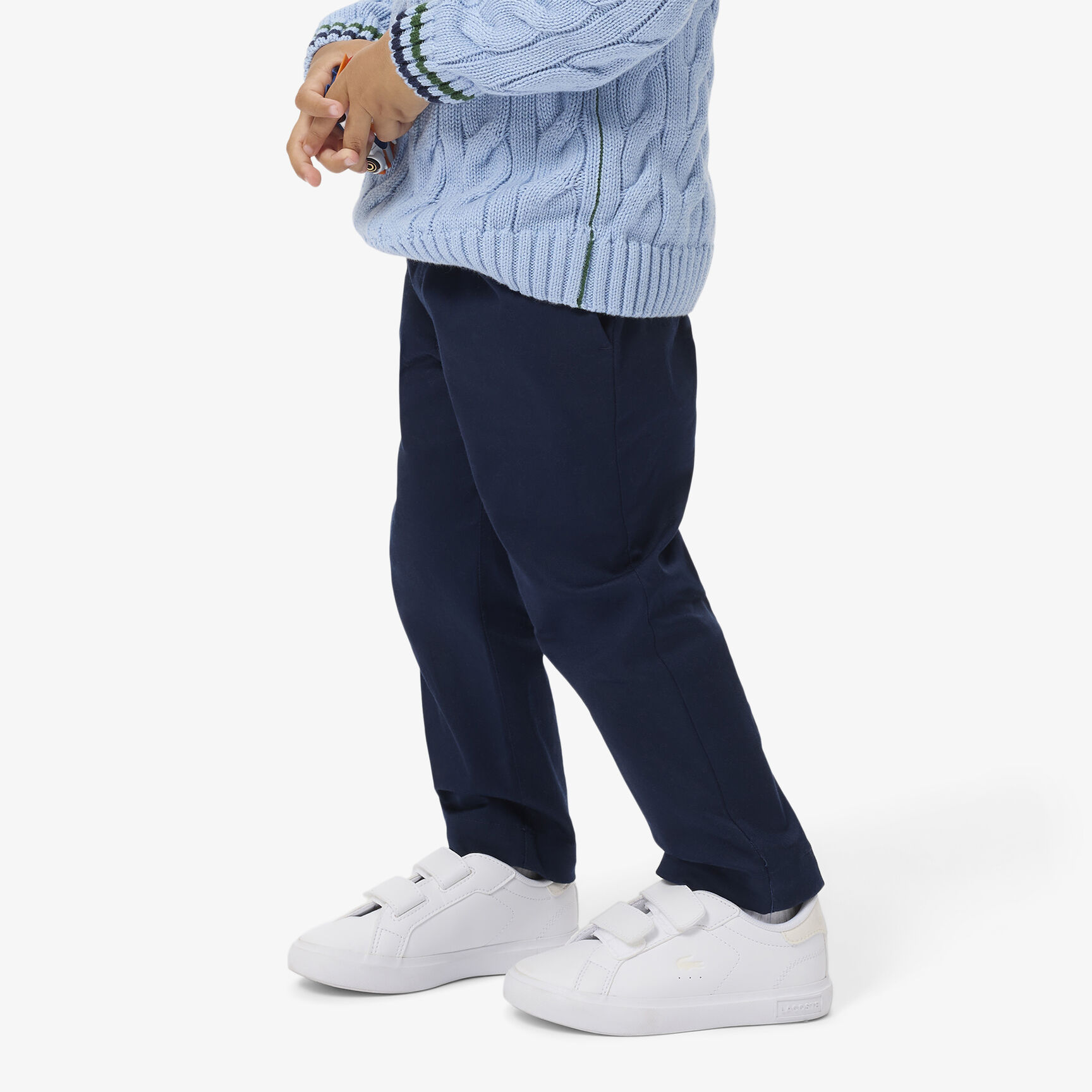 بنطلون جبردين قطني مطاطي Stretch Cotton Gabardine Pants - HJ0938-00-166