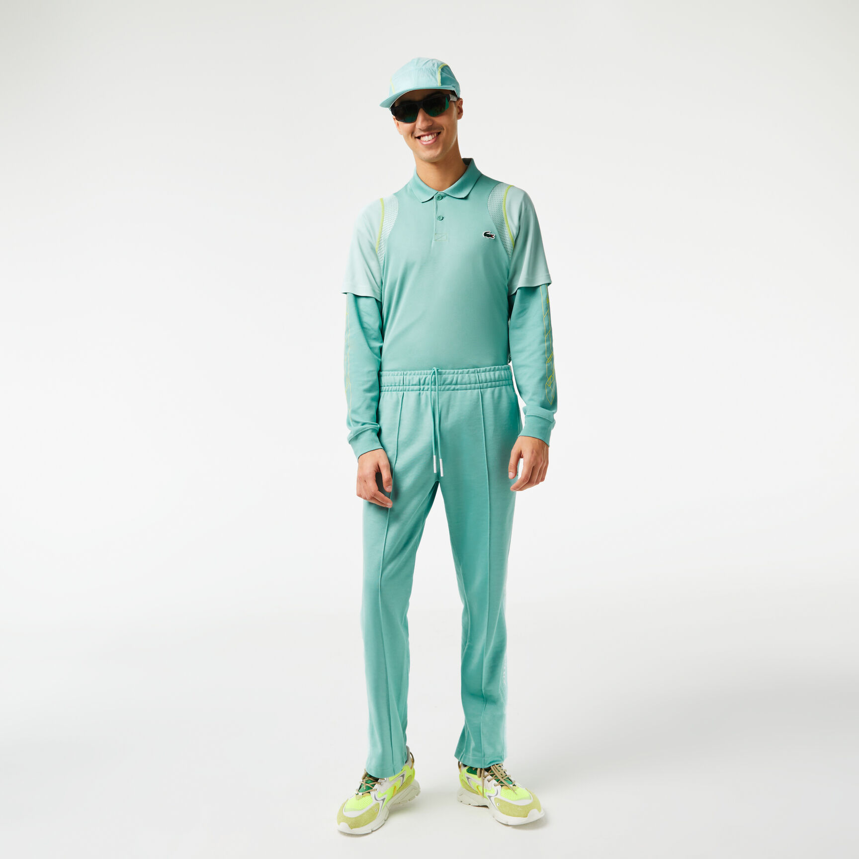 Men's Lacoste Regular Fit Pique Track Pants