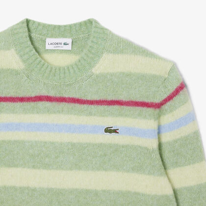 Striped Alpaca Wool Sweater