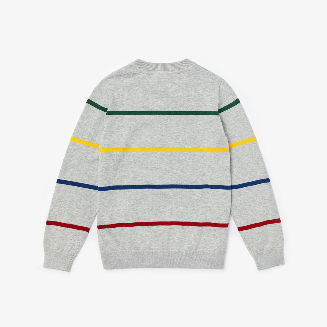 كنزة من مزيج القطن مخططة وملونة للأولاد كنزة من مزيج القطن مخططة وملونة للأولاد