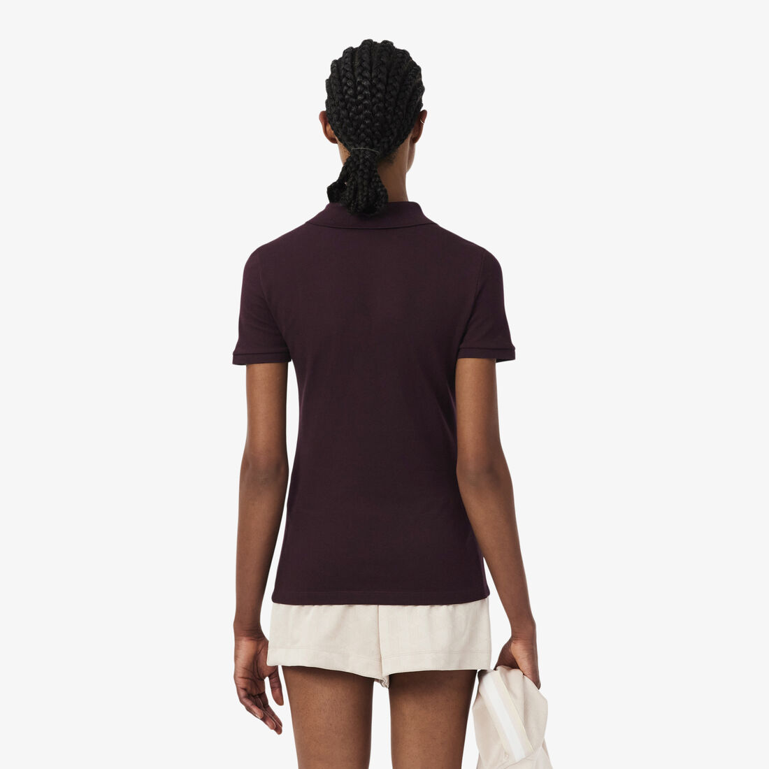 lacoste l 12 d slim fit stretch petit pique polo shirt