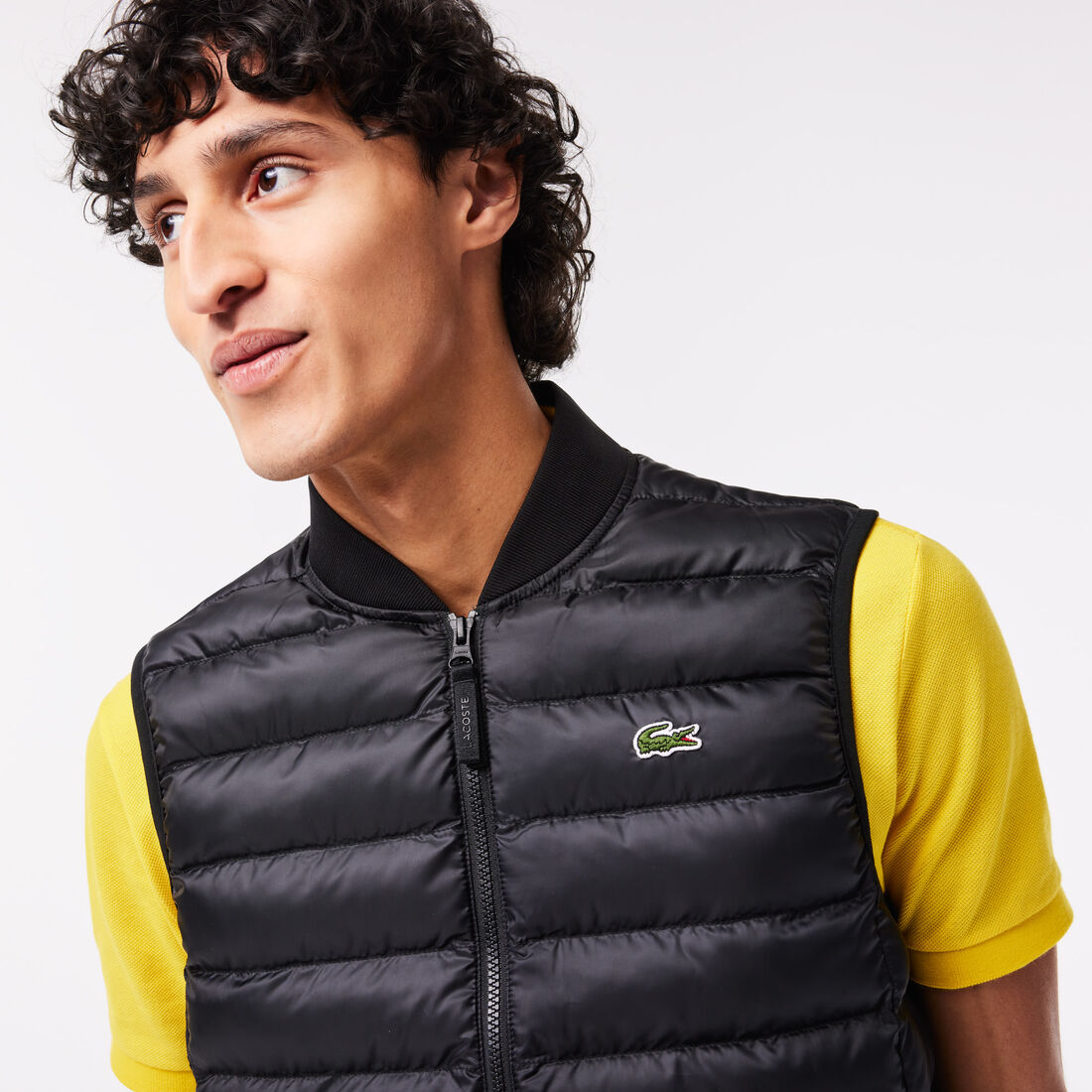 Men's Lacoste Padded Water-Repellent Vest Jacket Men's Lacoste Padded Water-Repellent Vest Jacket - BH0537-00-031