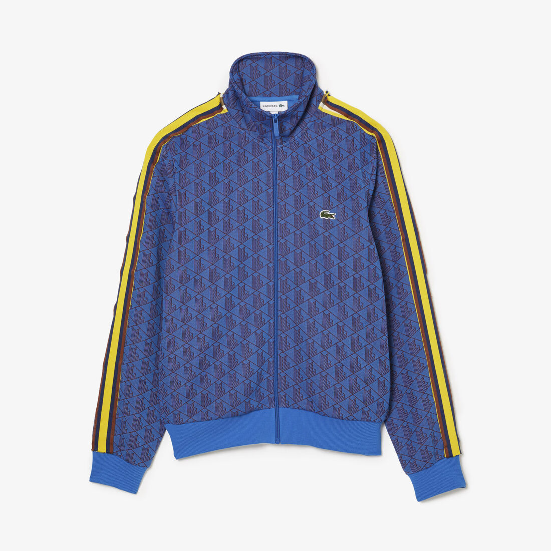 Paris Jacquard Monogram Zipped Sweatshirt - SH1368-00-NJI