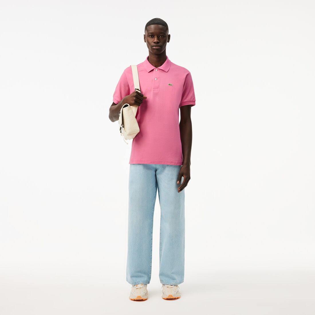 قميص بولو كلاسيكي L.12.12 أصلي Original L.12.12 petit pique cotton Polo Shirt - L1212-00-2R3