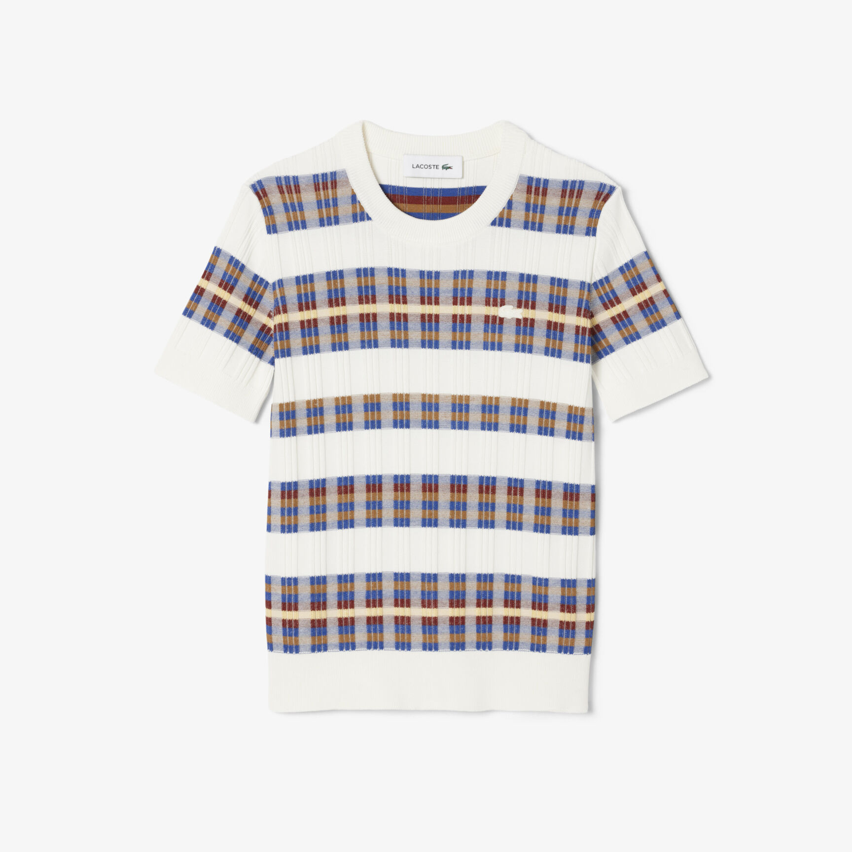 Short Sleeved Rib Knit Sweater Short Sleeved Rib Knit Sweater - AF7961-00-6QI