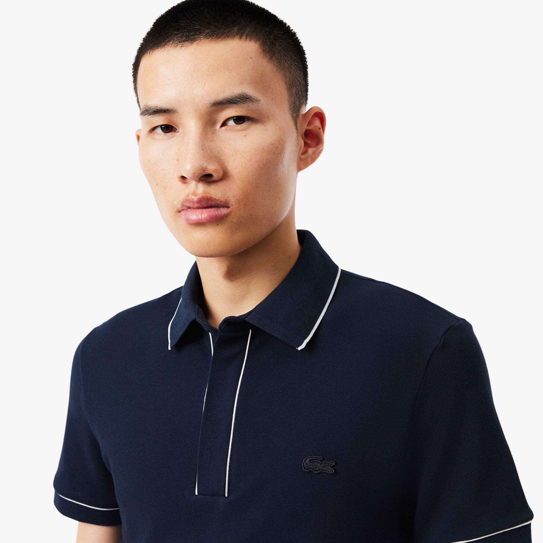 Regular Fit Paris Stretch Pique Polo Shirt - PH8184-00-166