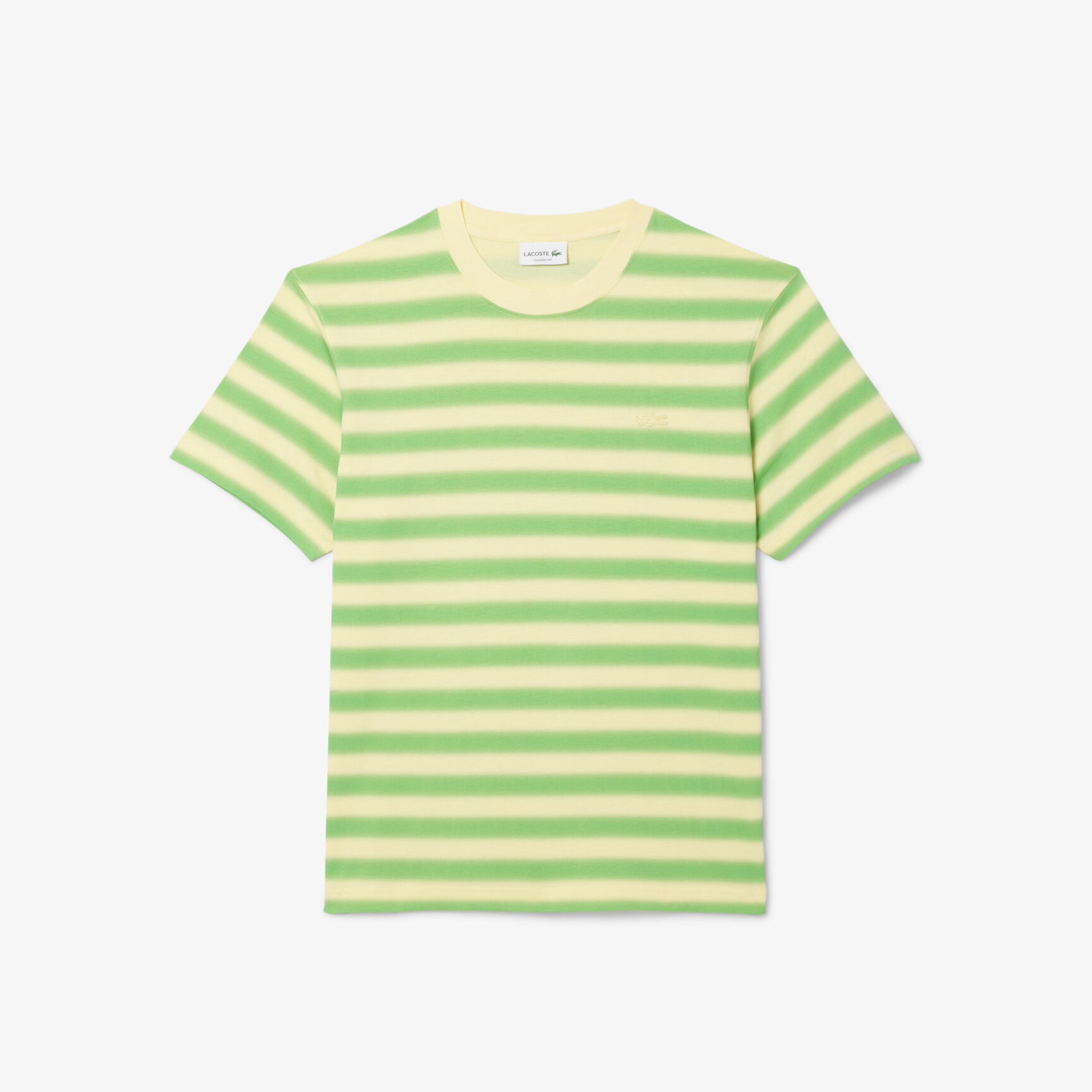 تي شيرت جيرسي بطبعة مخططة Stripe Print Jersey T-shirt - TH0290-00-DI2