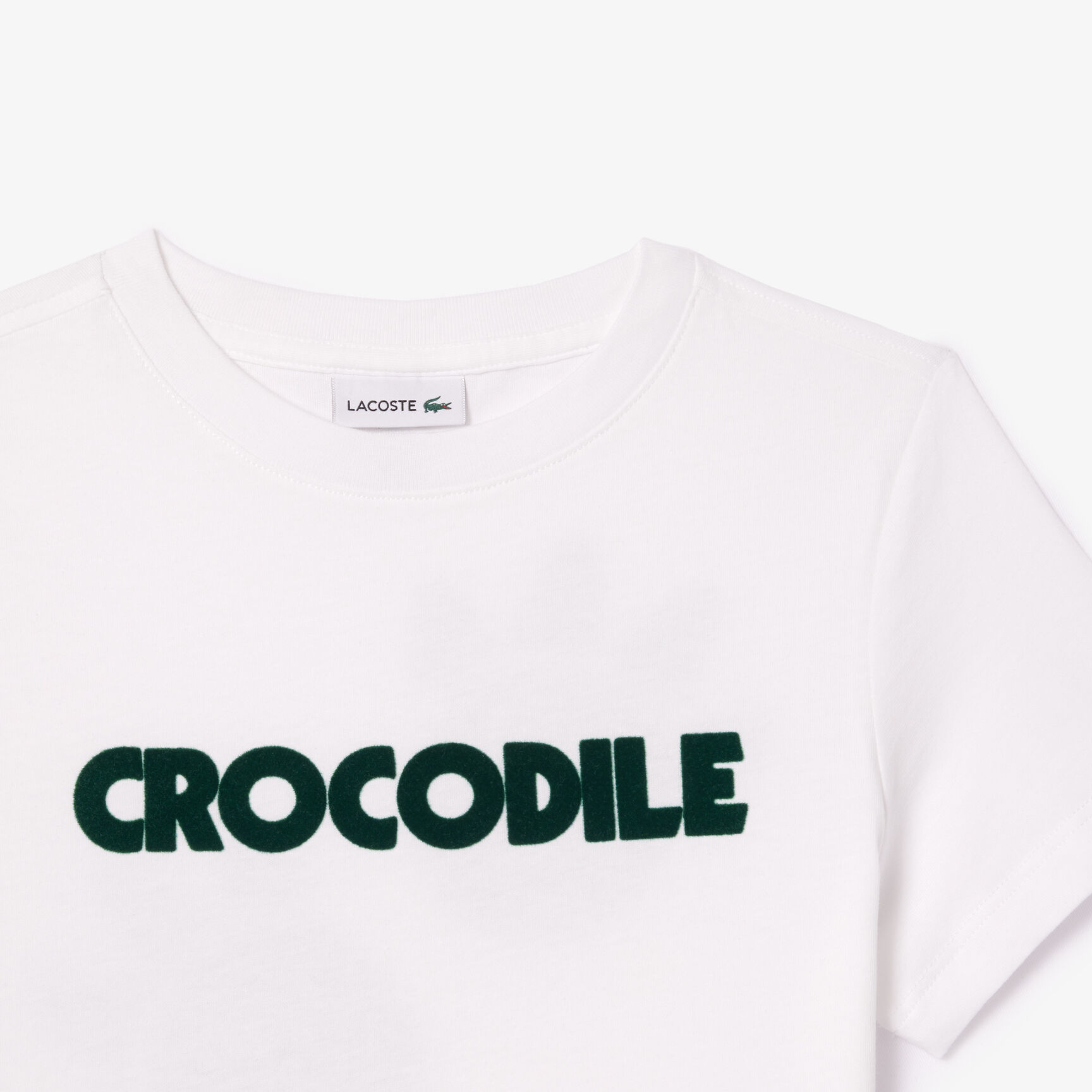 Croc Print Cotton T-shirt - TJ7951-00-001