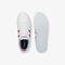 lacoste men s lerond tricolore leather and synthetic trainers