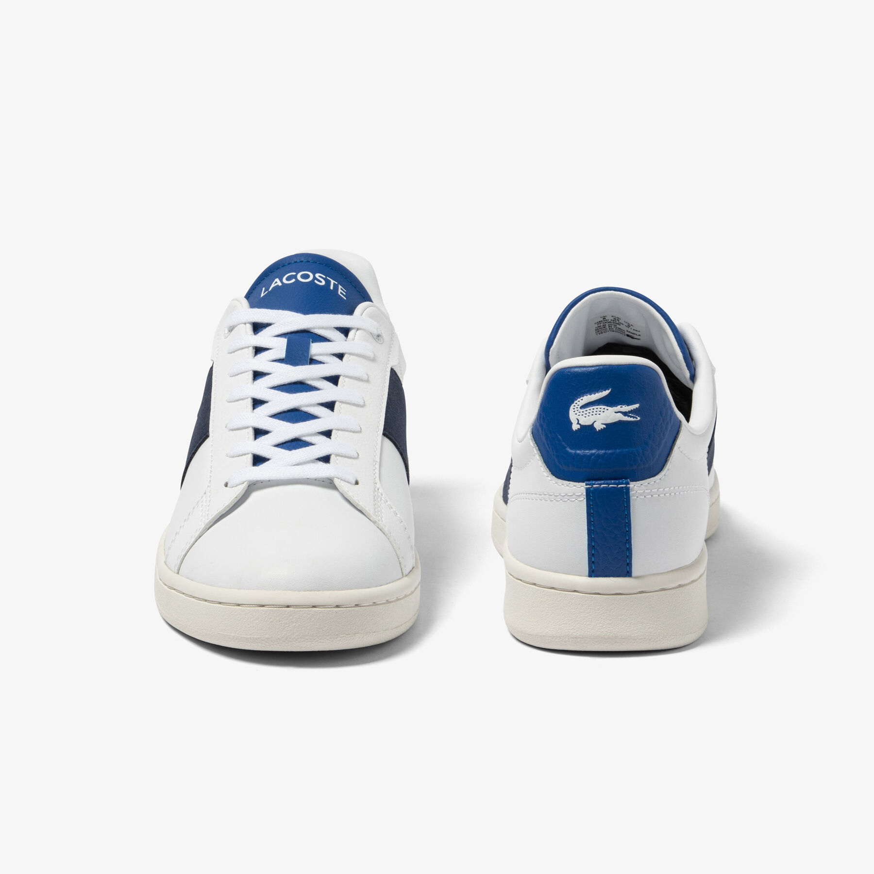 men s lacoste carnaby pro leather cigar bar trainers