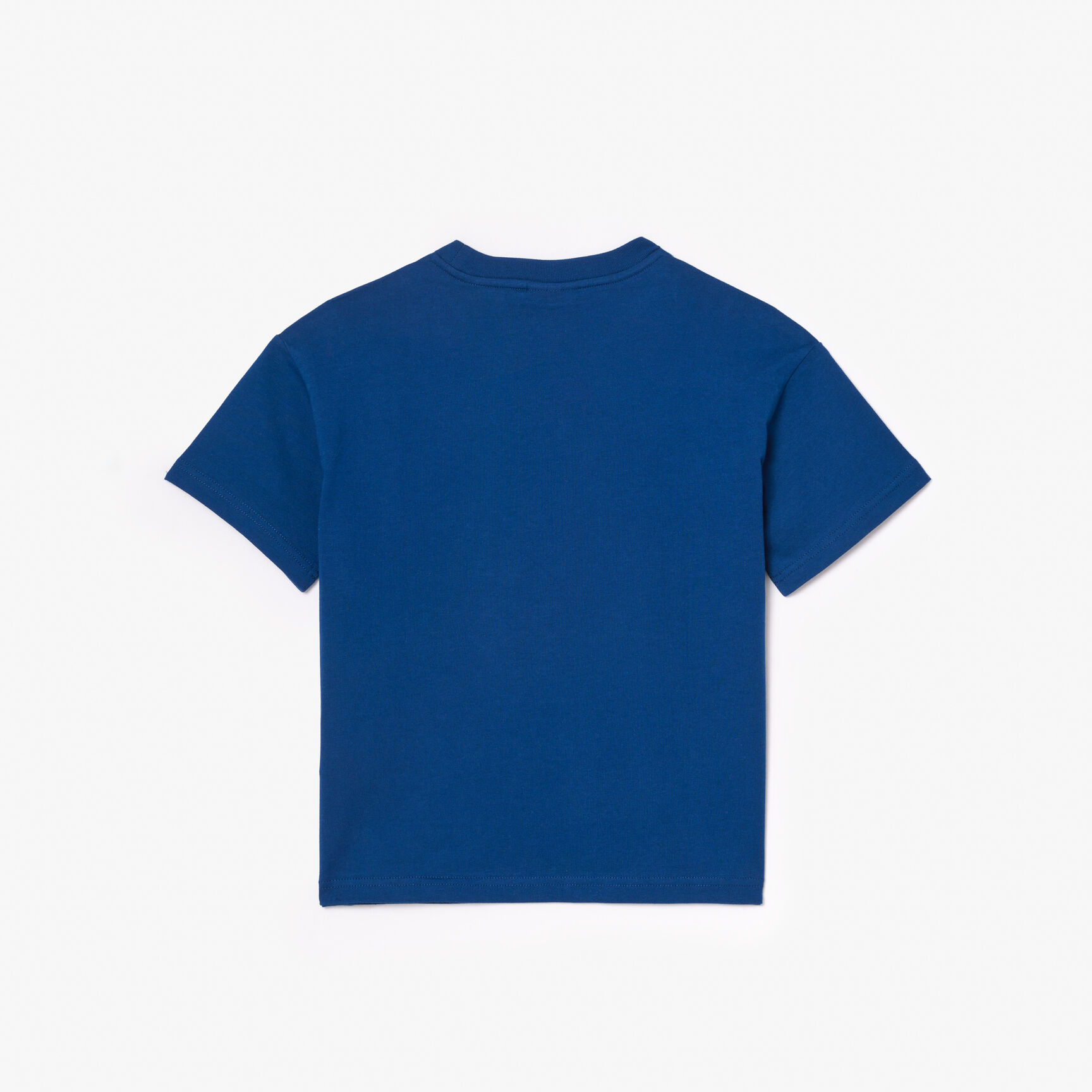 تي شيرت قطني بشارة بلون مغاير Contrast Badge T-shirt - TJ2463-00-HBM