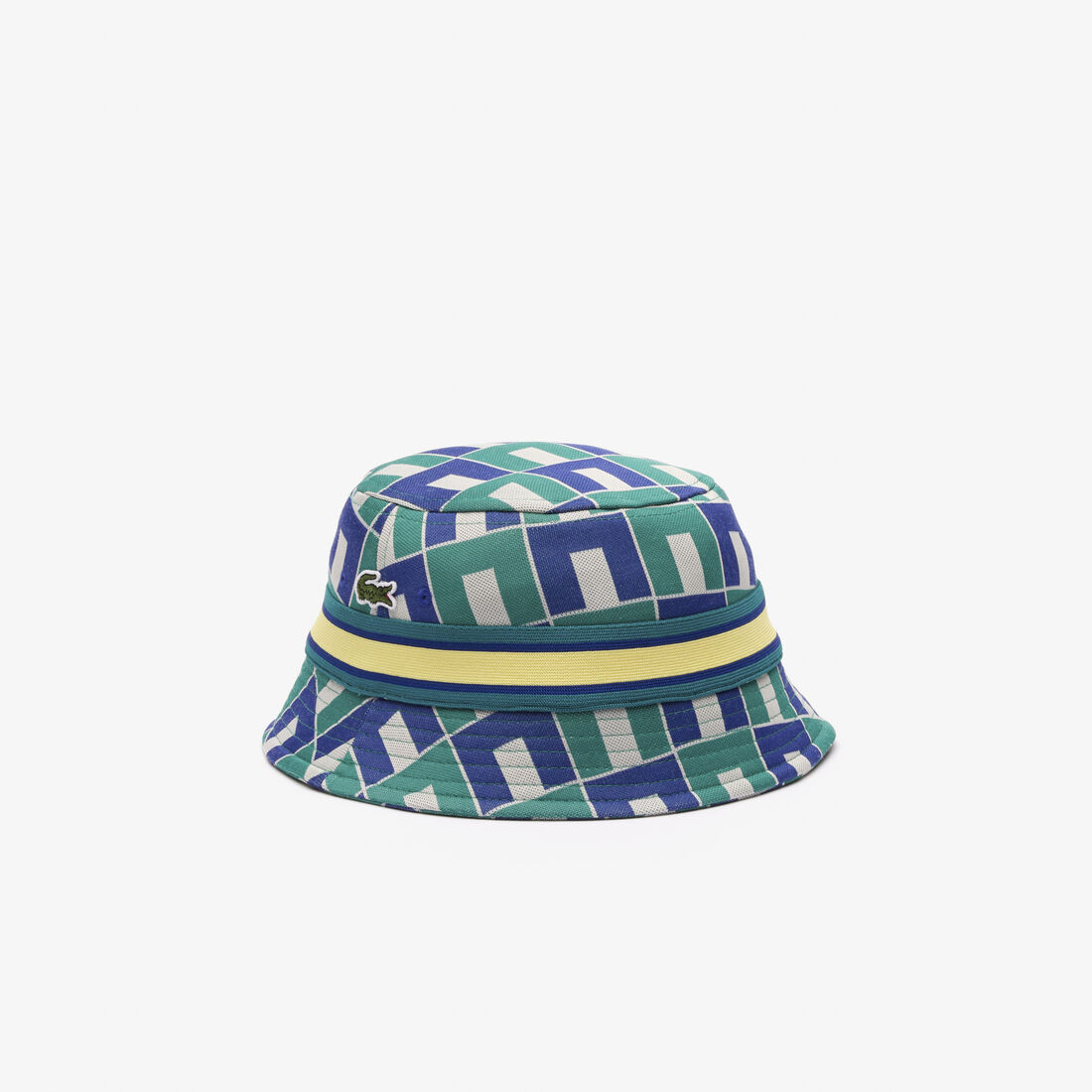 Interlock Jacquard Patterned Bucket Hat - RK7002-00-IS8