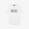 lacoste runway tennis print t shirt
