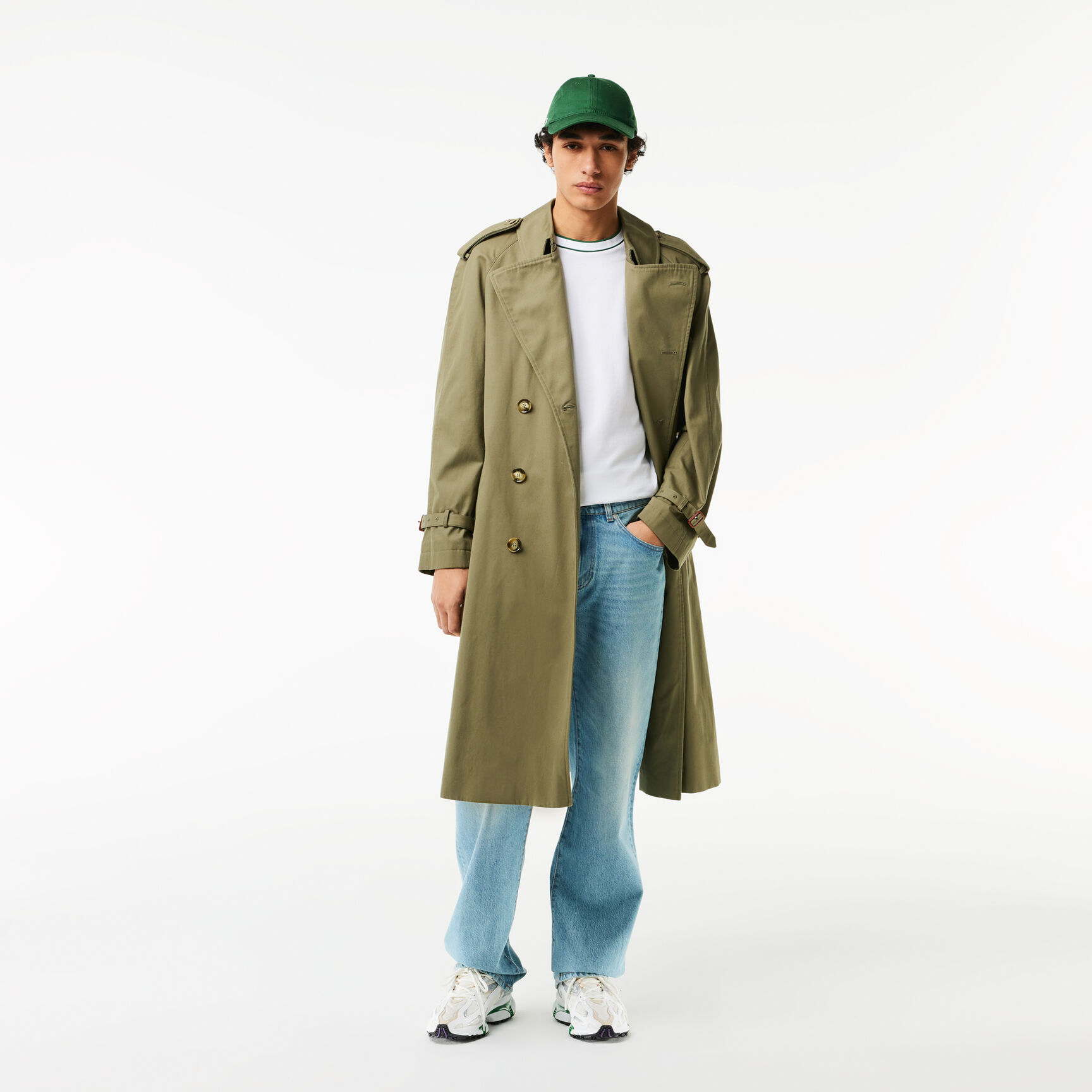 Stretch Pique Stripe Collar T-shirt - TH8174-00-001