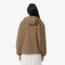 Oversized Wool Blend Popover Jacket lacoste oversized wool blend popover jacket