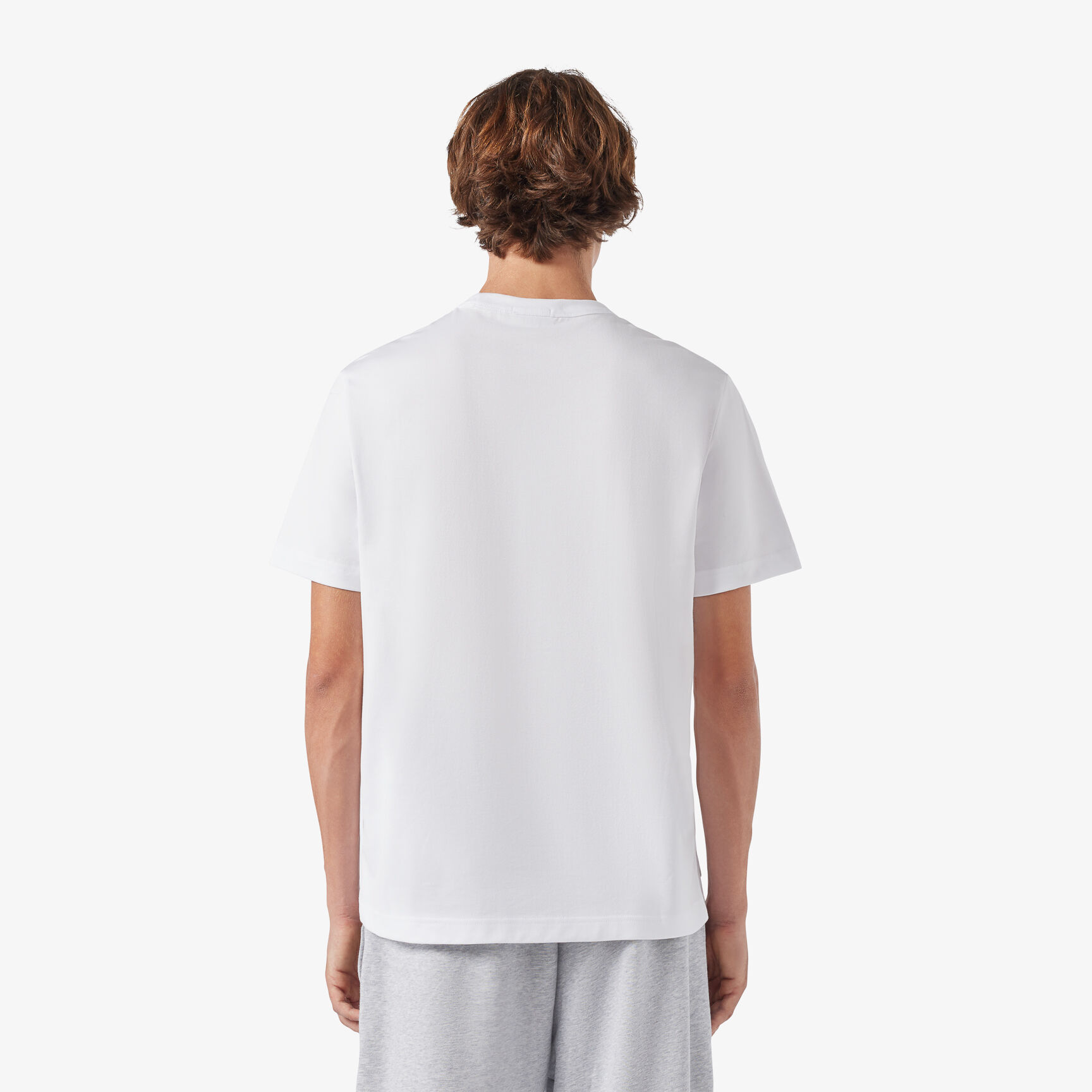 Pique Effect Slogan Cotton Jersey T-shirt Pique Effect Slogan Cotton Jersey T-shirt - TH0134-00-001