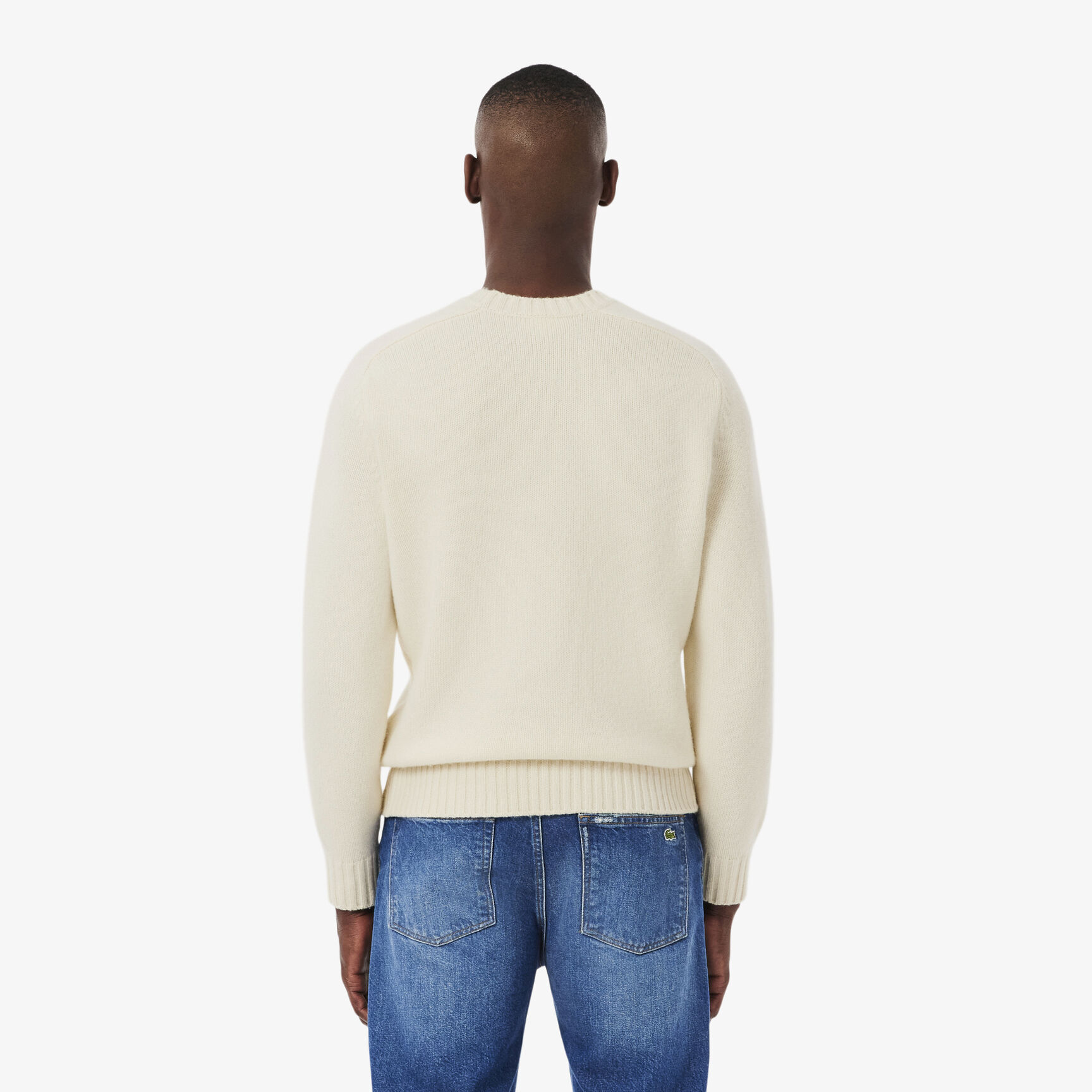 Intarsia Branded Wool Sweater - AH5202-00-A9I