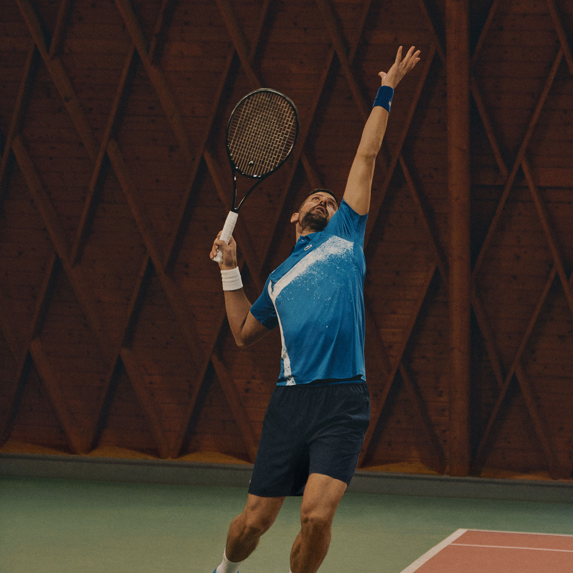 Lacoste Tennis x Novak Djokovic Shorts, Navy Blue / Blue | LACOSTE UAE