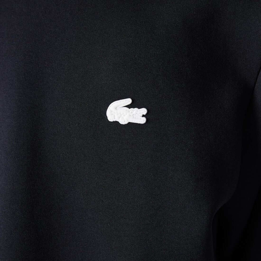 Men’s Lacoste Lettered Crew Neck Cotton Blend Sweatshirt Men’s Lacoste Lettered Crew Neck Cotton Blend Sweatshirt