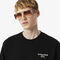 lacoste loose fit heavy jersey printed t shirt