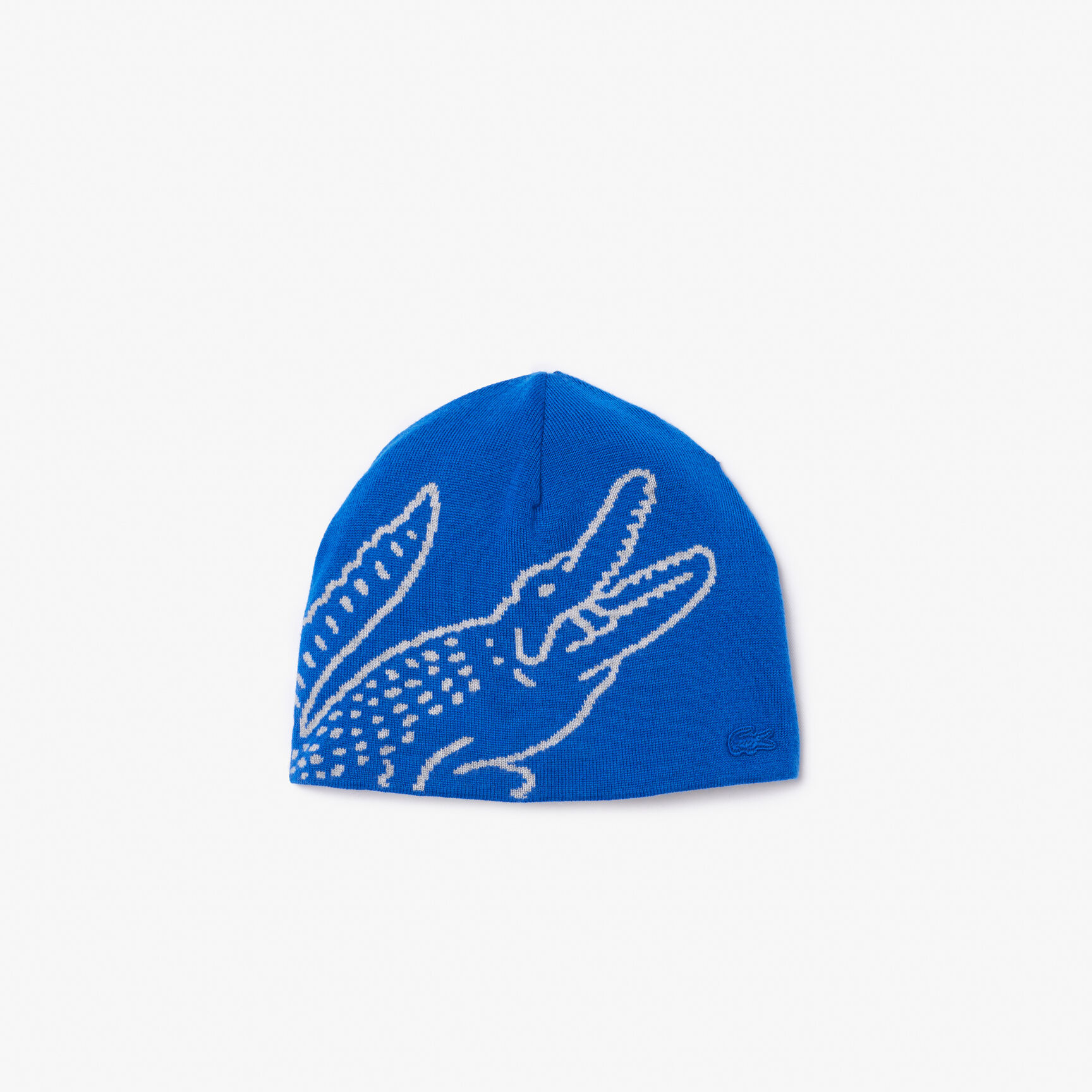 Wool Jacquard Crocodile Beanie - RB3021-00-2EL