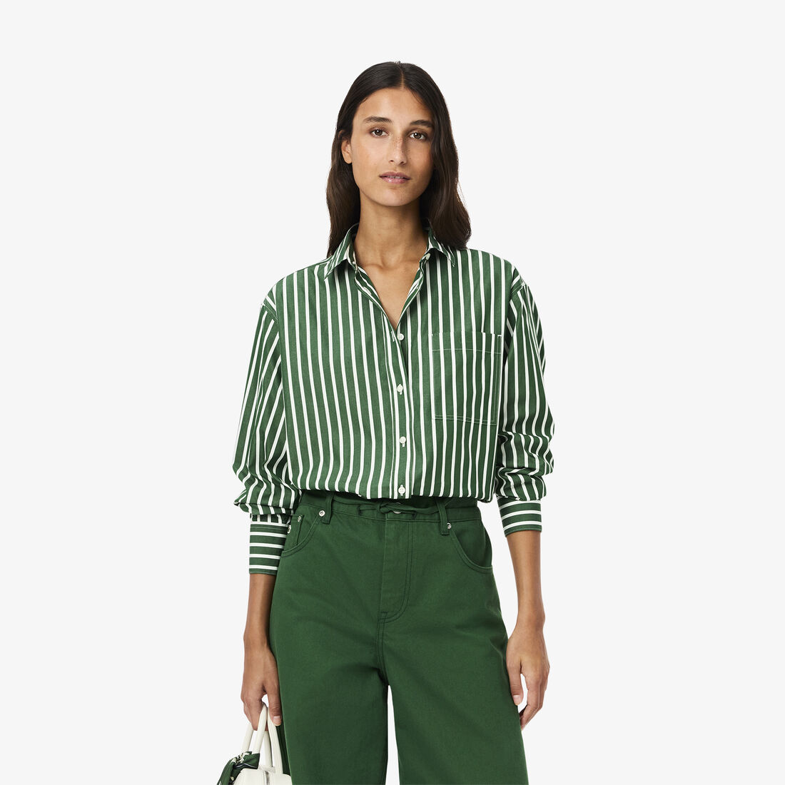 Oversized Cotton Poplin Shirt - CF0215-00-291