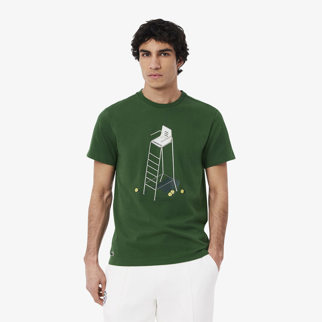 Tennis Heritage Print T-shirt - TH2101-00-S30