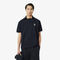 Loose Fit Badge Accent Fleece Polo Shirt - DH1208-00-350