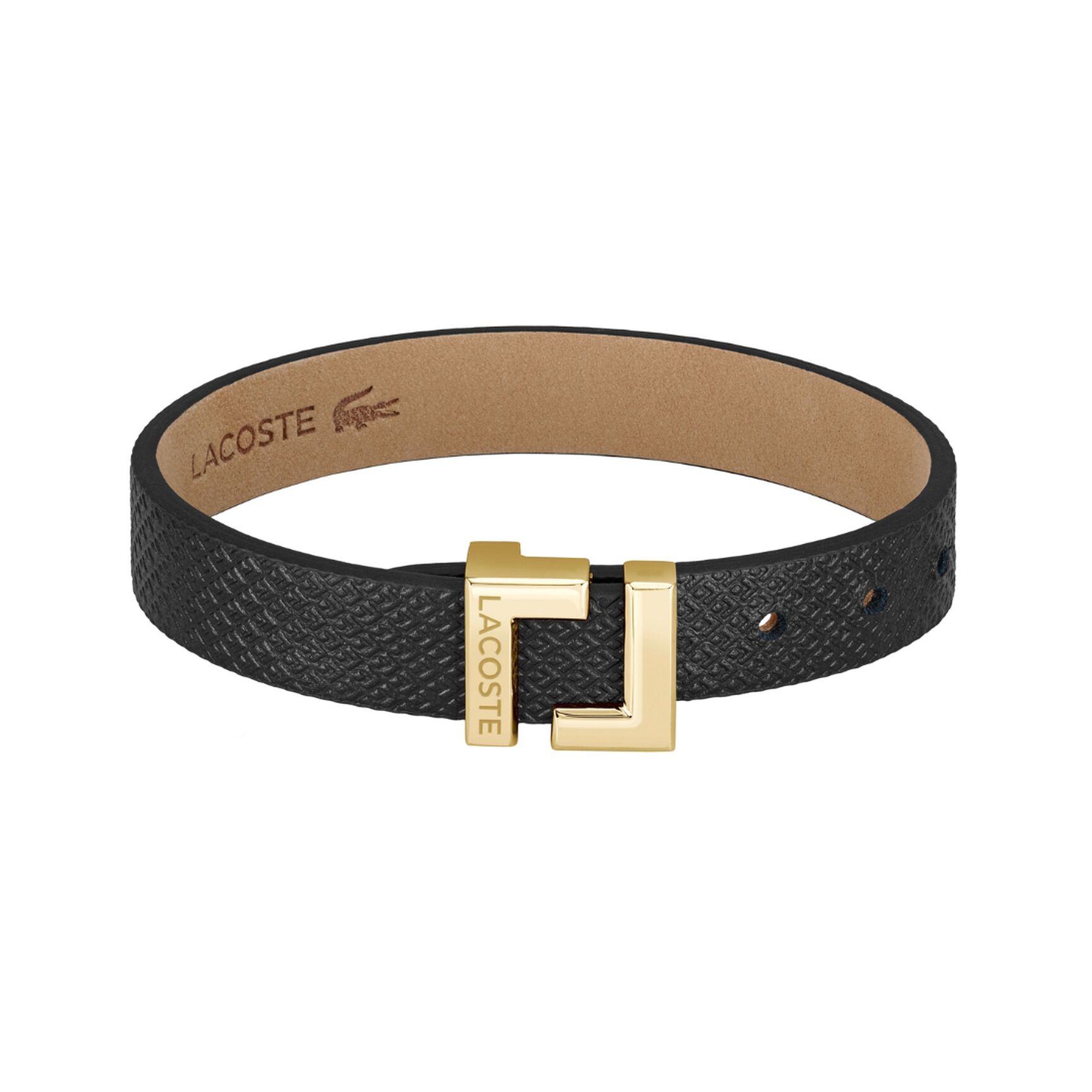 Lacoste Leather Women Bracelet Lacoste Leather Women Bracelet - 2040166-BLACK
