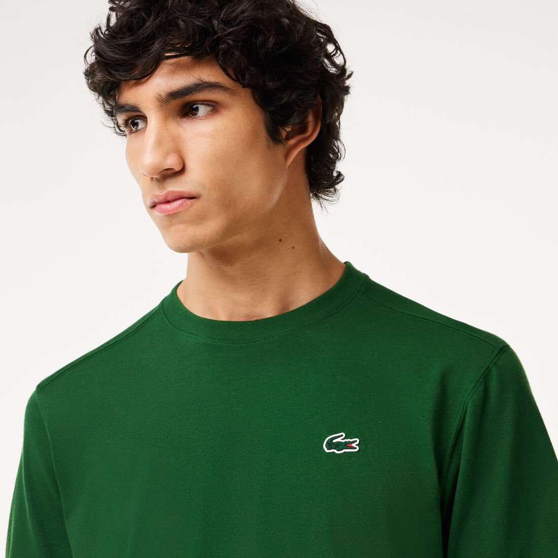 تي شيرت رياضي من القطن فائق الجفاف Men's Lacoste SPORT Breathable T-shirt - TH7618-00-132