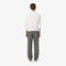 بنطال صوف شيفرون بقصّة مستقيمة Straight Fit Chevron Wool Pants - HH5728-00-UWC