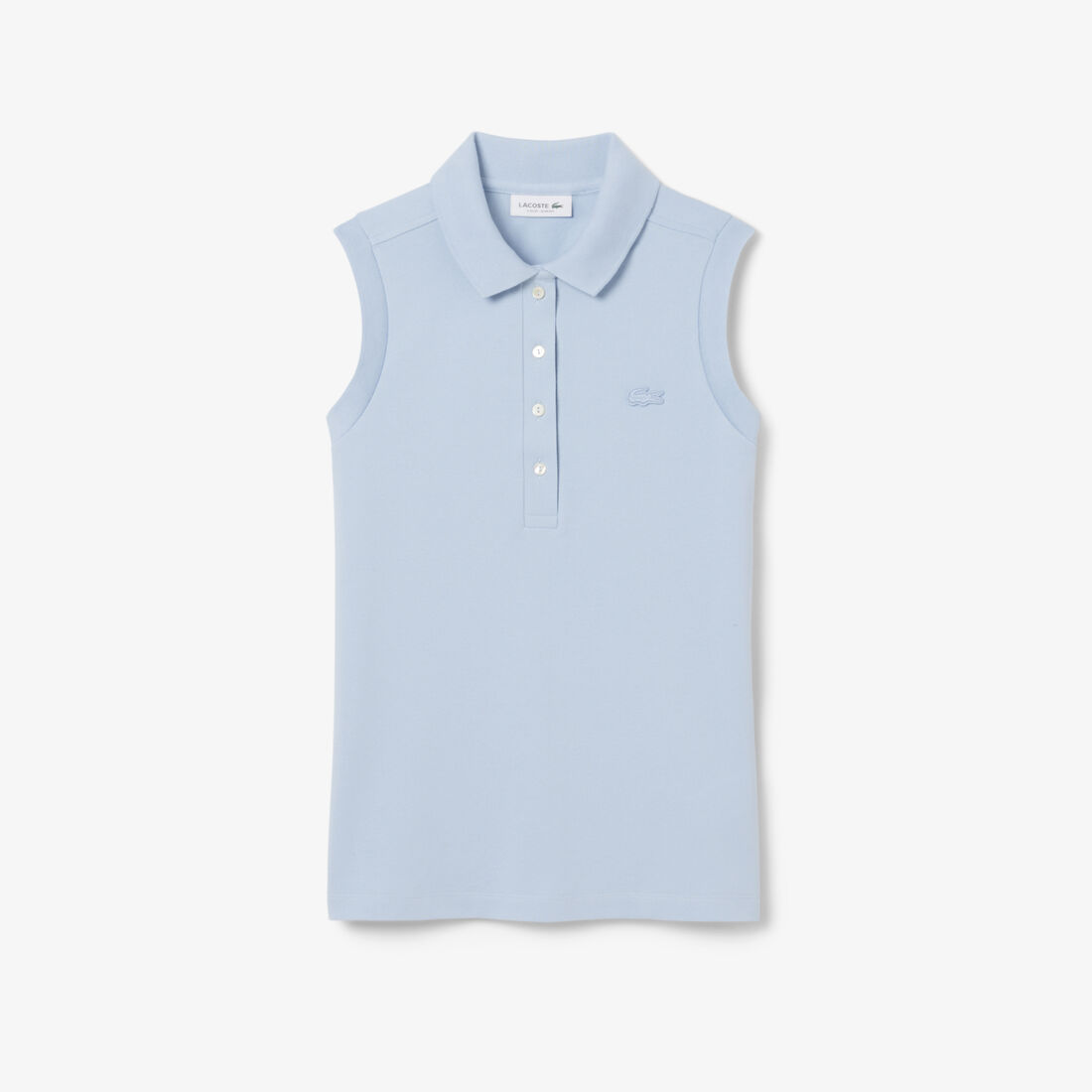 Slim Fit L.12.D Sleeveless Stretch Polo Shirt - PF5445-00-HBA