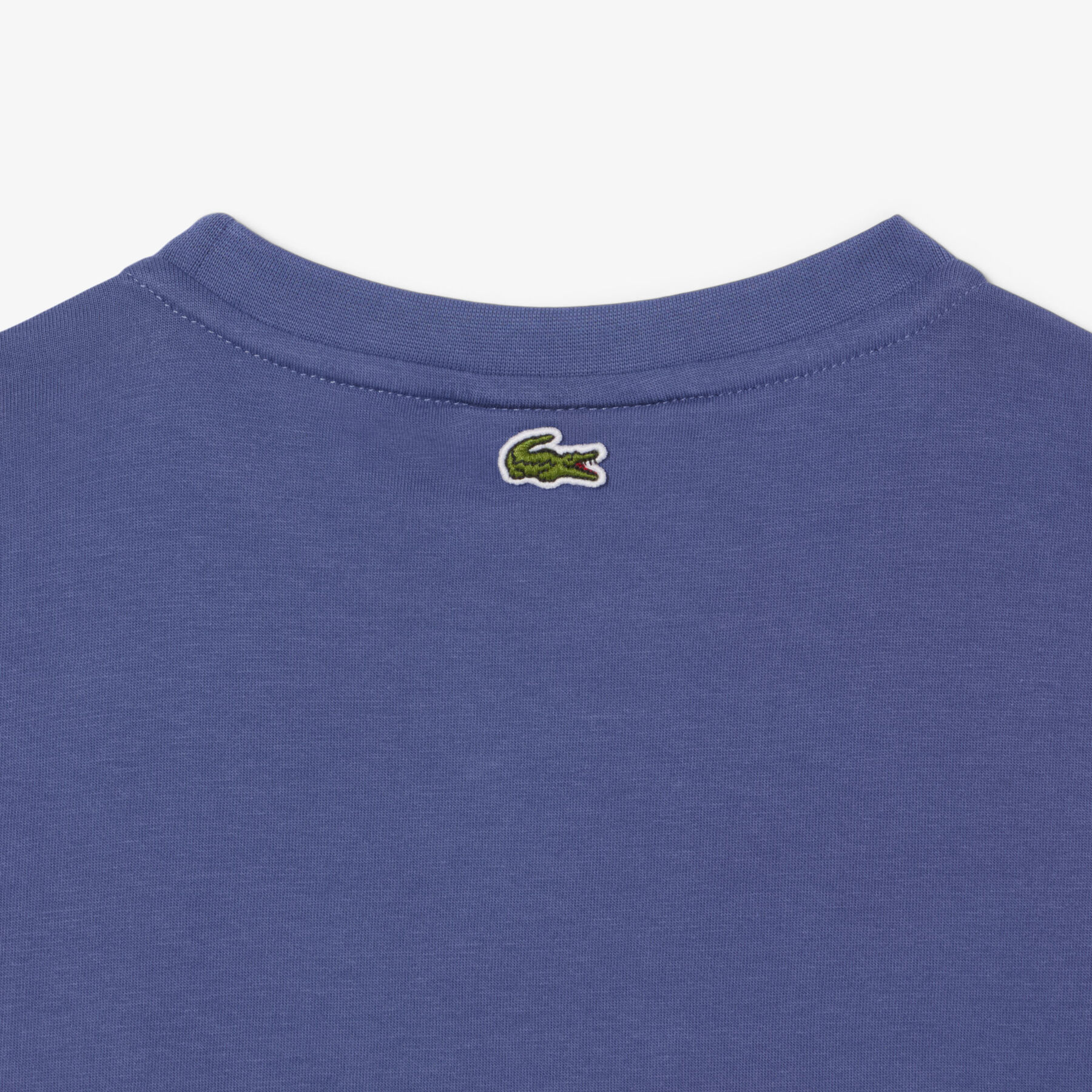 Print Cotton T-shirt lacoste print cotton t shirt