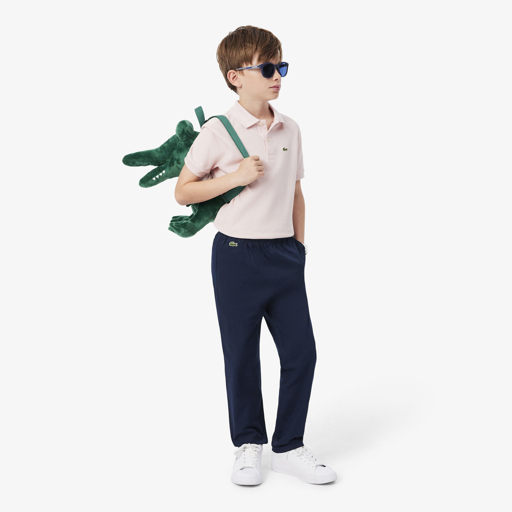 بنطال من قماش الغبردين القطني المطاطي Stretch Cotton Gabardine Pants - HJ0939-00-166