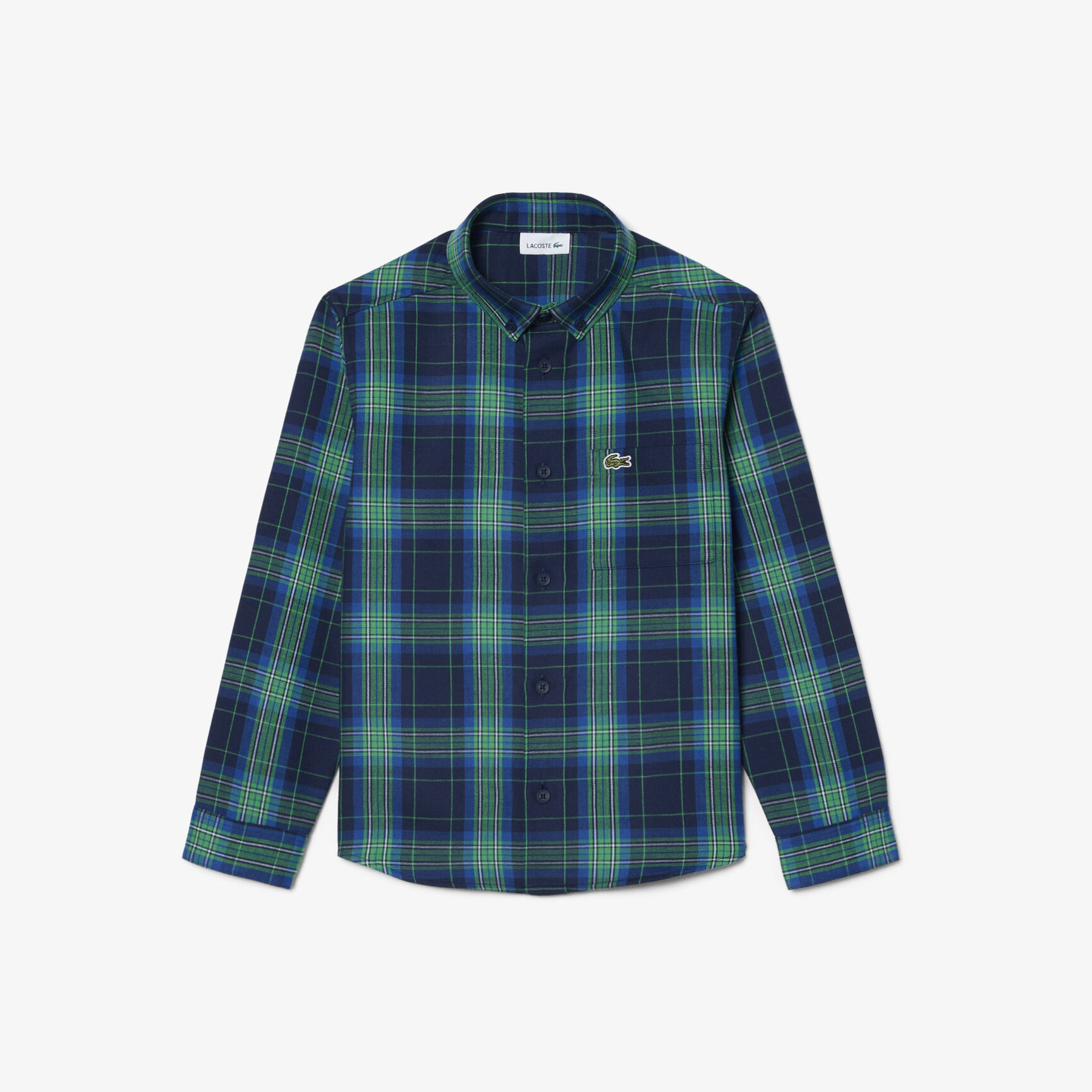 Cotton Twill Plaid Shirt - CJ0950-00-166
