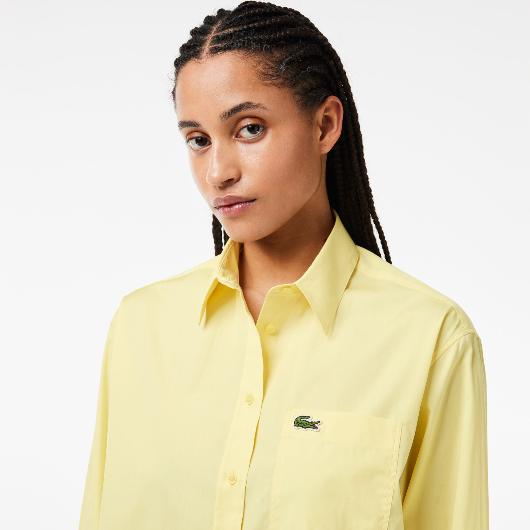Oversized Fit Cotton Poplin Shirt - CF7706-00-107