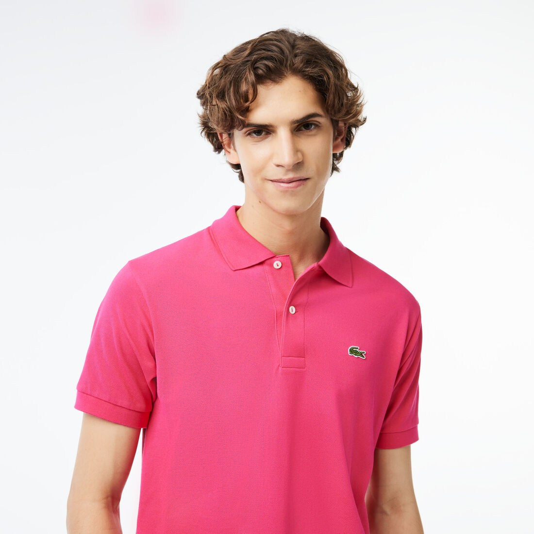 قميص بولو كلاسيكي L.12.12 أصلي Original L.12.12 petit Pique cotton Polo Shirt - L1212-00-SQI
