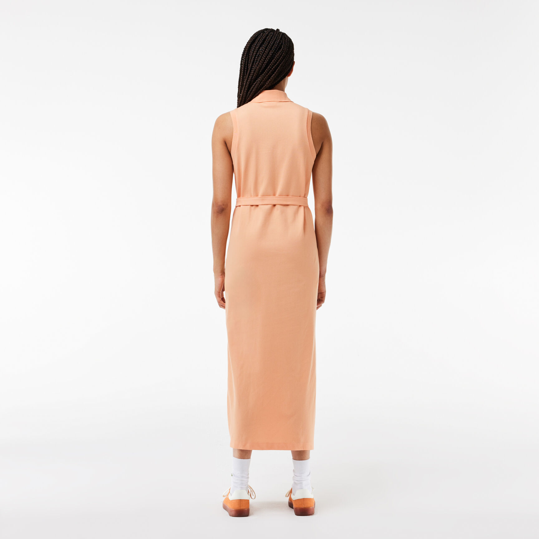 Women's Stretch Cotton Pique Polo Dress - EF1107-00-IXY