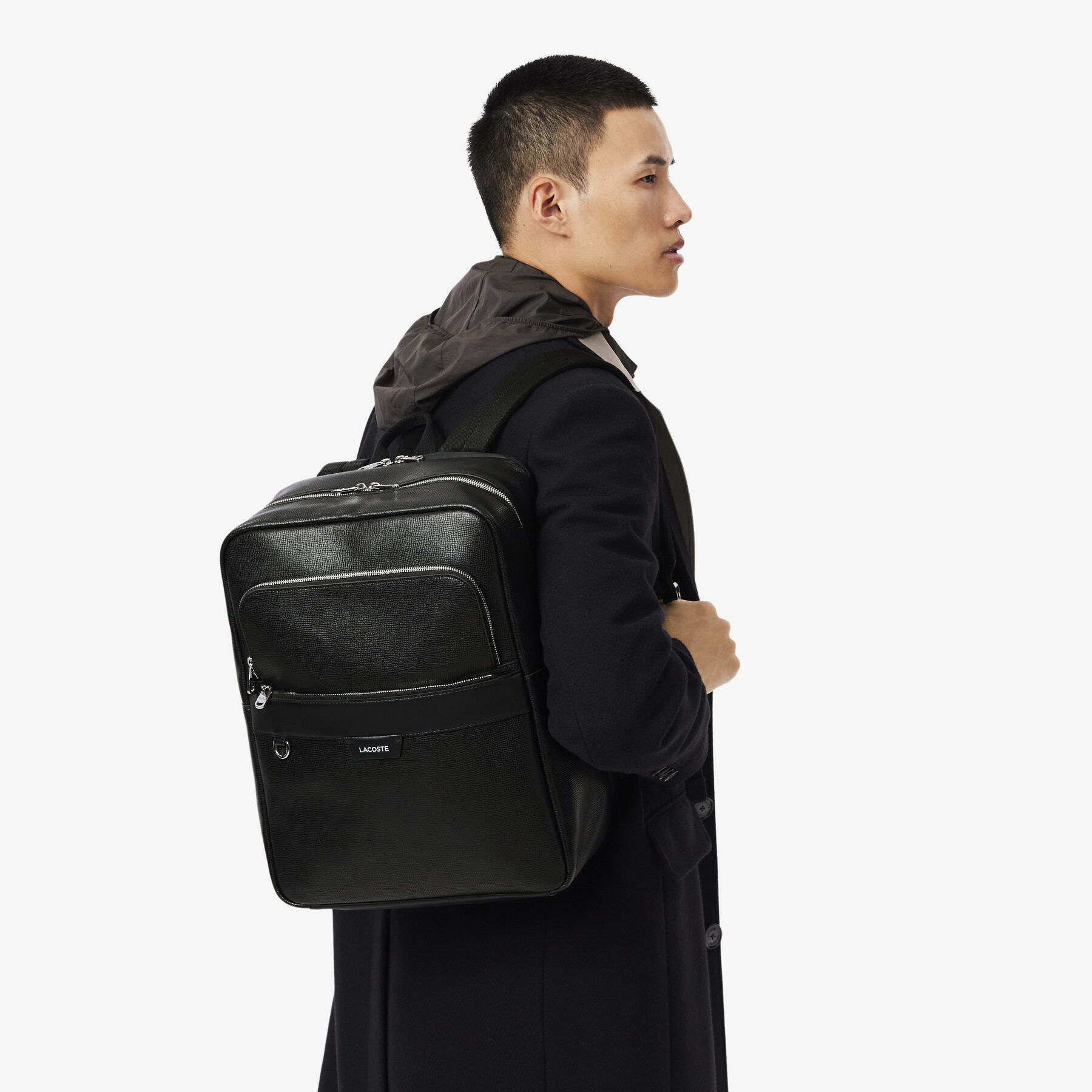 Ossian Leather Backpack lacoste ossian leather backpack