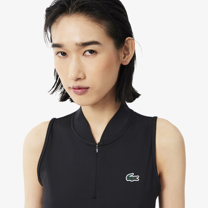 Sleeveless Stretch Dual Fabric Tennis Polo Shirt lacoste sleeveless stretch dual fabric tennis polo shirt